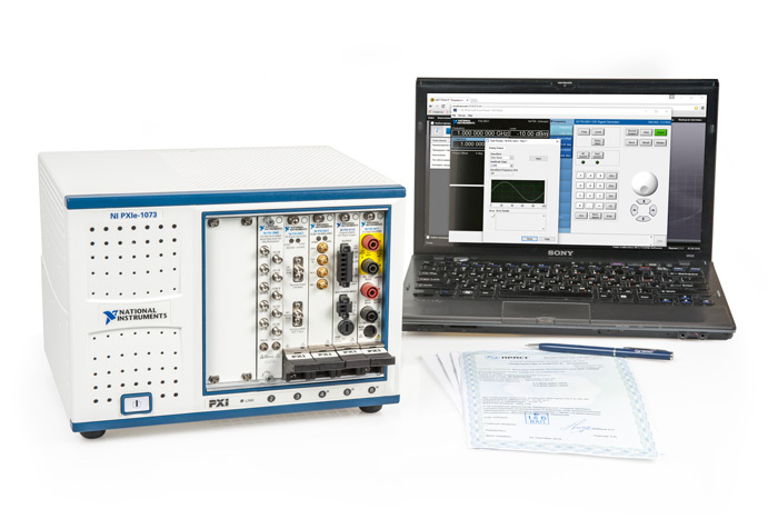 Поверка, ремонт, настройка и регулировка модульных приборов на платформе PXI, PXIe производства National Instruments